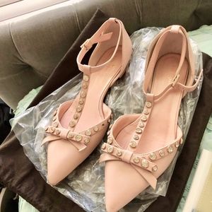 Kate Spade Blush Becca Flats, Size 8